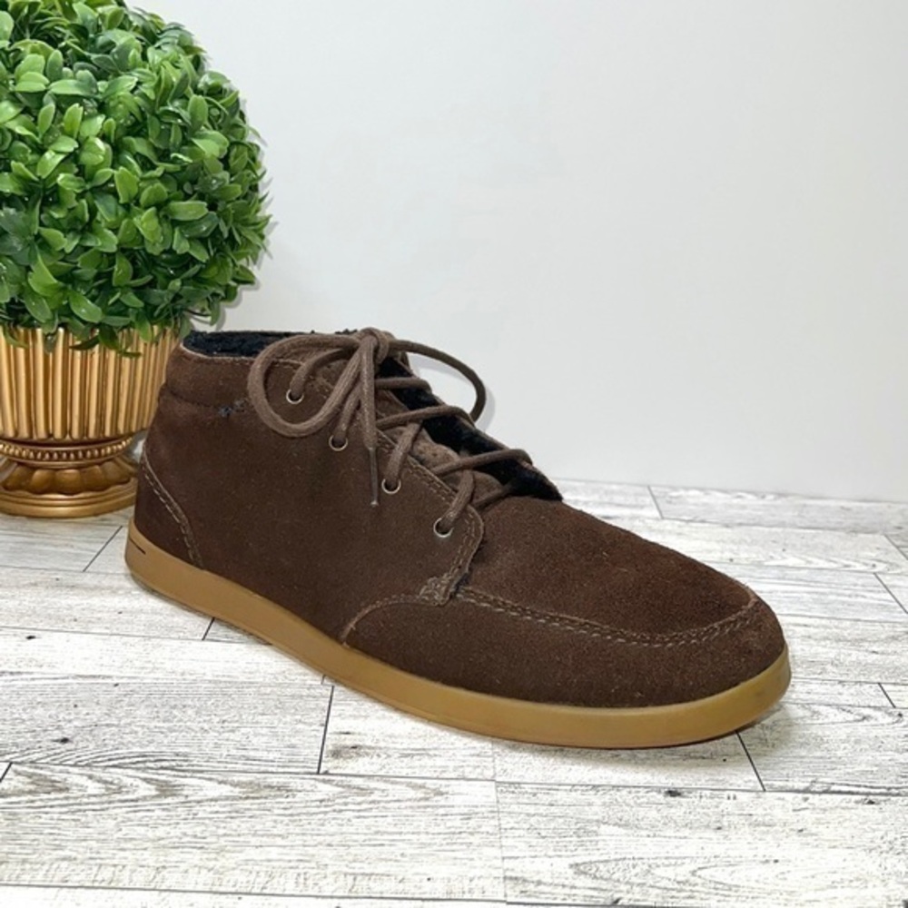 Reef Spiniker Mid SL Brown Suede Size 8